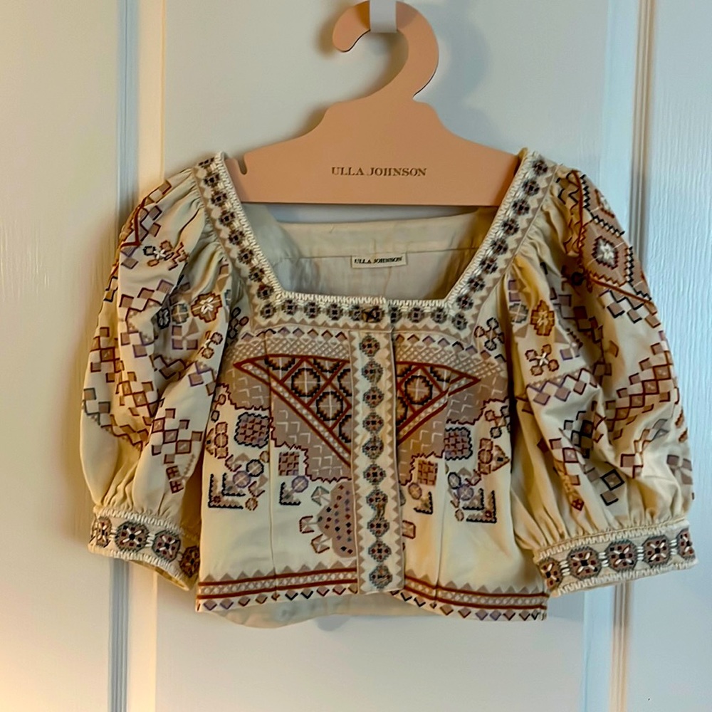 Ulla Johnson embroidered shirt
